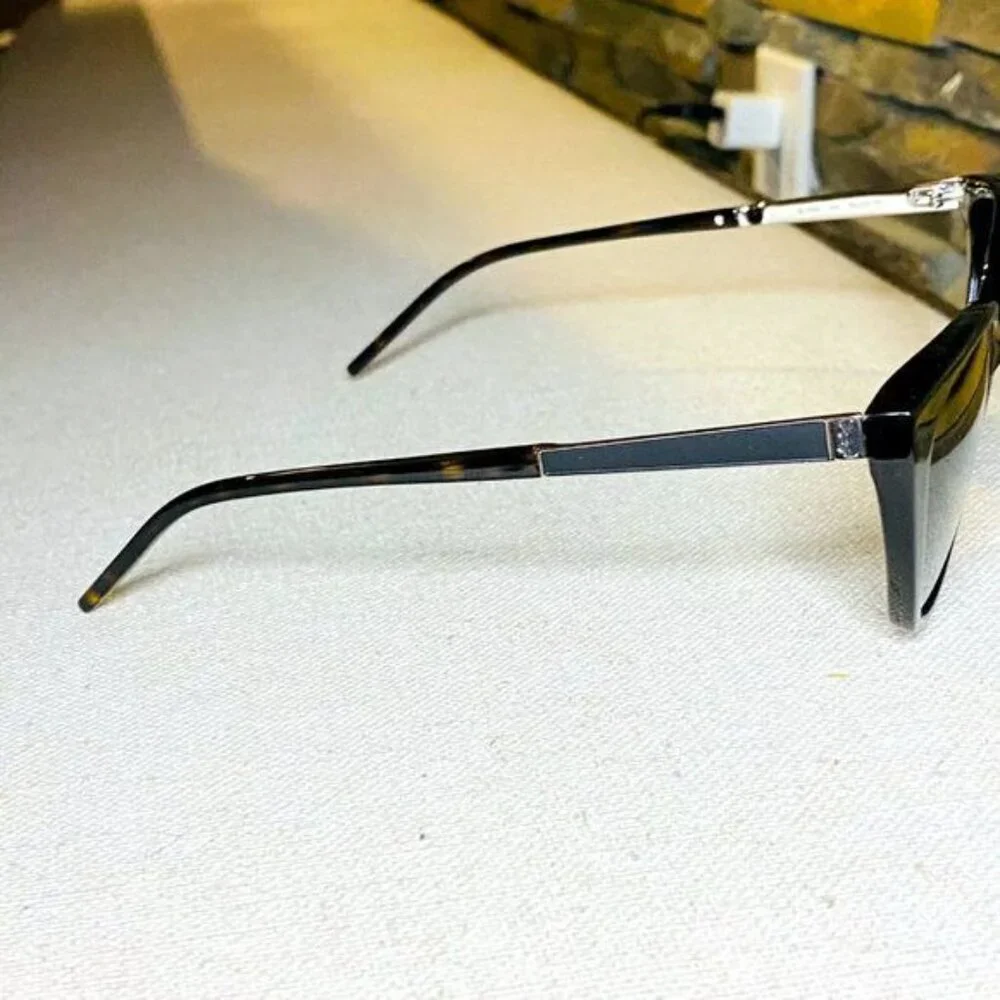 NWT Yves Saint Laurent SLM69-002 Black 56mm Sunglasses - Picture 6 of 12